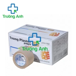 Băng keo cuộn giấy Young Plaster Paper 1.25cm x 5m (brown)