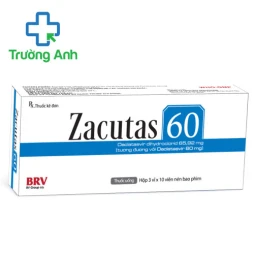 Zacutas 60 BRV - Thuốc điều trị viêm gan C hiệu quả