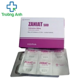 Zaniat 500mg - Thuốc kháng sinh điều trị nhiễm khuẩn hiệu quả