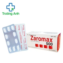 Zaromax 500 - Thuốc điều trị rối nhiễm khuẩn hiệu quả