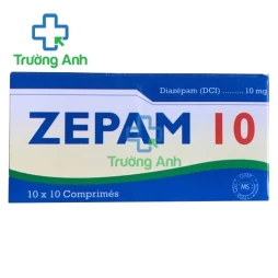 Zepam 10 - Thuốc an thần gây ngủ Diazepam hiệu quả