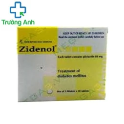 Zidenol 80mg - Thuốc điều trị bệnh tiểu đường hiệu quả