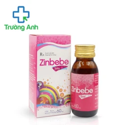 Zinbebe 60ml - Hỗ trợ bổ sung và dự phòng thiếu kẽm hiệu quả