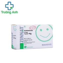 Zinnat Suspension 125mg (gói cốm) - Thuốc điều trị nhiễm khuẩn hiệu quả của Anh