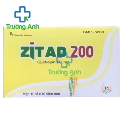 Zitad 200 - Hỗ trợ điều trị tâm thần phân liệt, rối loạn lưỡng cực hiệu quả