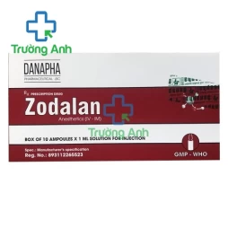 Zodalan - Thuốc gây tê, mê hiệu quả của Danapha