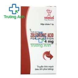 Zoledronic Acid For Injection 4mg Venus - Thuốc điều trị ung thư xương hiệu quả