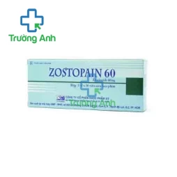 ZOSTOPAIN 60 - Thuốc điều trị viêm cột sống dính khớp của F.T.PHARMA