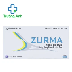 Zurma 5mg Davipharm - Thuốc điều trị trào ngược dạ dày thực quản